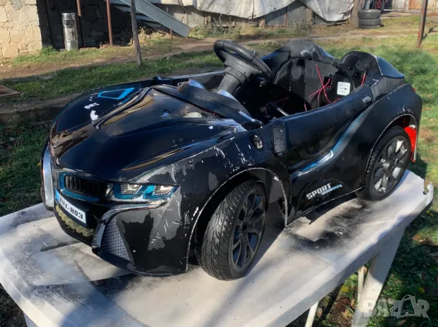  Електрическа детска кола за Реставрация! 120/60/40 см., снимка 7 - Коли, камиони, мотори, писти - 48129635