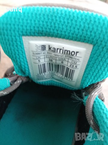 Туристически обувки Karrimor, снимка 4 - Спортна екипировка - 37411998