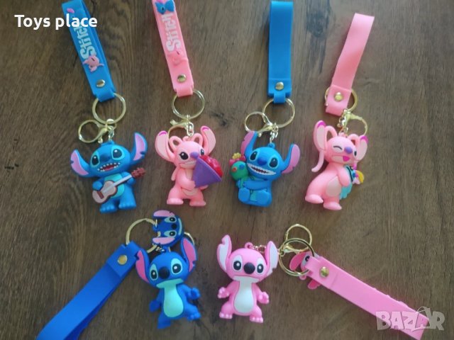Ключодържател с фигурка Лило и Стич Lilo and Stitch , снимка 2 - Фигурки - 50905749