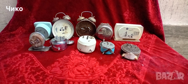 10бр различни настолни механични часовници , снимка 9 - Антикварни и старинни предмети - 52448515
