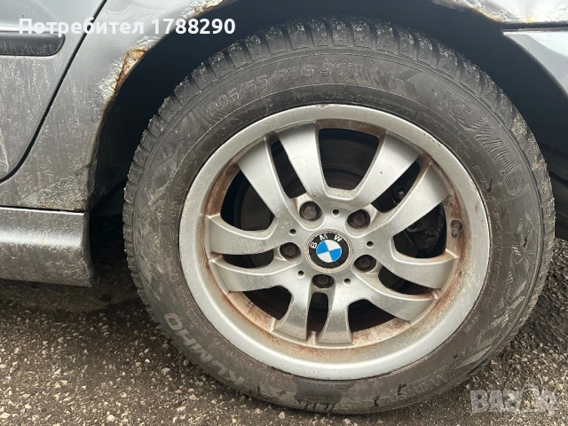 Джанти с гуми или по отделно BMW 5x120 16” 205/55, снимка 3 - Гуми и джанти - 52643710