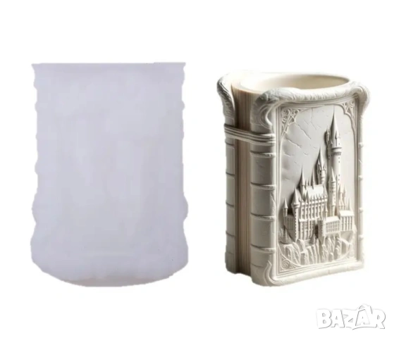 Молд кашпа книга , снимка 6 - Форми - 53162933