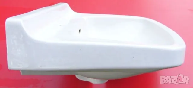 Оригинал Българска МИВКА 56x46x27 см Фаянс Умивалник Керамика за Тоалетна Баня УНИКАТ 1967г. БАРТЕР, снимка 4 - Мивки - 47842114