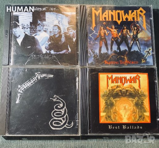 Manowar,Metallica 