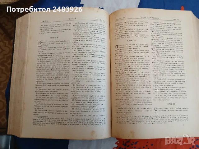 Българска Православна Библия 1925 г., снимка 9 - Антикварни и старинни предмети - 49334524