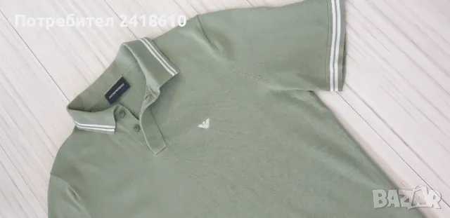 Emporio Armani Cotton Knit Mens Size 50 / L  ОРИГИНАЛ! Мъжка Тениска!