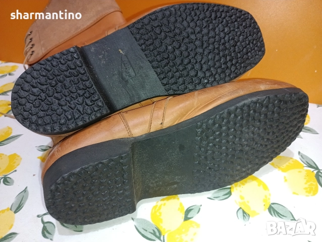 Кожени ботуши N 43,5 - 19 лв, снимка 7 - Мъжки ботуши - 52749351