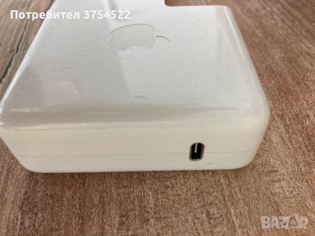 Оригинално Зарядно за MacBook, APPLE 220v Charger USB-C A1719 87w, Бял, снимка 2 - Лаптоп аксесоари - 43831449