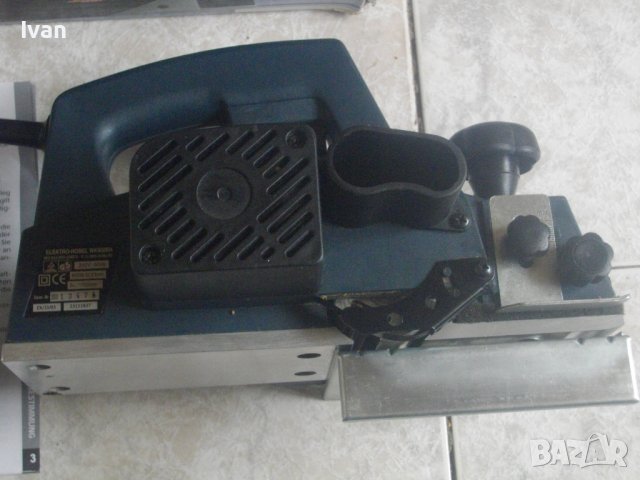 Ново 900 Вата-Хобел-Електрическо Ренде-Немско-Професионално-Нож 83мм-KING CRAFT, снимка 12 - Други инструменти - 36610042