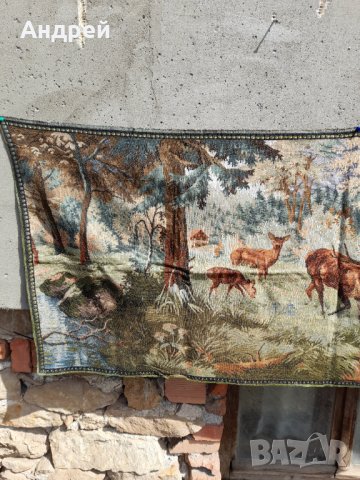 Старинен ковьор,покривка за стена #132, снимка 3 - Антикварни и старинни предмети - 37750660