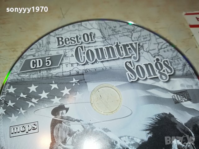 COUNTRY SONGS 5CD 1409221902, снимка 11 - CD дискове - 38004082