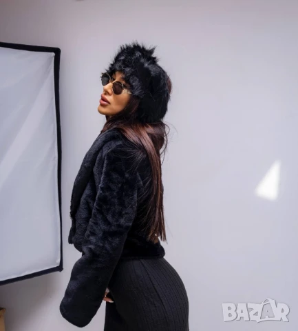 пухено яке , снимка 3 - Якета - 51165144