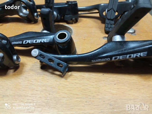 комплект спирачки деоре , снимка 3 - Части за велосипеди - 52574991