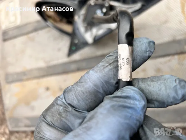 Странично огледало дясно за Мерцедес CLS. W219.2007г, снимка 5 - Части - 48949668