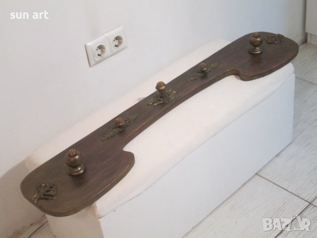 антична дървена закачалка, снимка 13 - Закачалки - 38037122