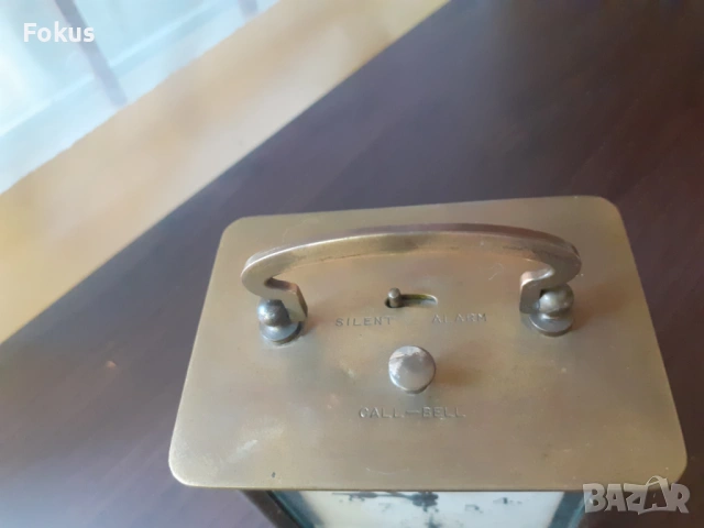 Часовник жокер настолен будилник - Seikosha Tokyo Japan, снимка 6 - Антикварни и старинни предмети - 53277106