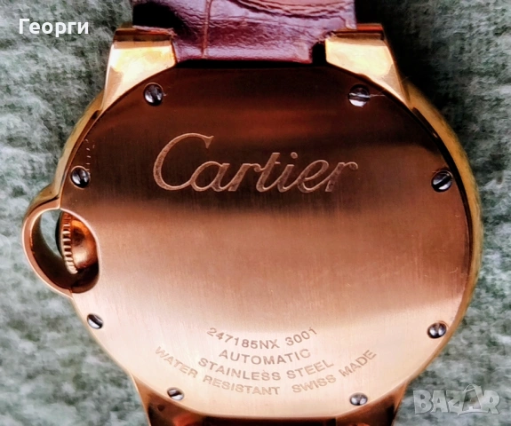 Cartier часовник , снимка 2 - Мъжки - 53189853