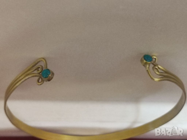 Старо, твърдо колие, тип торква, бронз. , снимка 9 - Антикварни и старинни предмети - 36409152