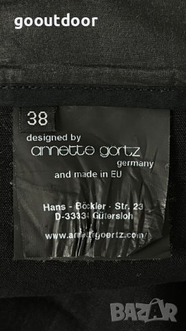 Дамски ленен панталон Annette Görtz, снимка 5 - Панталони - 43881071