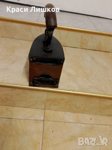 Антична ютия, снимка 4 - Антикварни и старинни предмети - 53464639