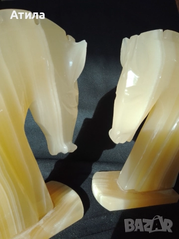 скулптура оникс стопери за книги 19 см, снимка 3 - Статуетки - 52822924