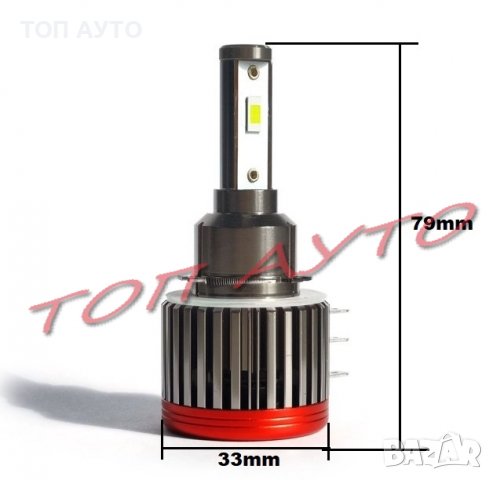 Диодни Лед Крушки Н15 Дневна + Дълги Двойна Светлина Компактни CANBUS, снимка 3 - Аксесоари и консумативи - 37513094