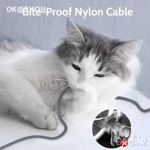 Cat7 LAN кабел за PC лаптоп модем рутер кабел Ethernet 30 фута, снимка 6 - Кабели и адаптери - 48991311
