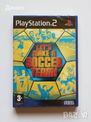 Нова игра за PS2, Let's make a soccer team!