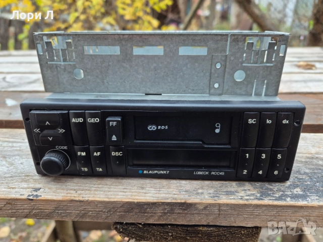 Авторадио blaupunkt lubeck rcc45, снимка 2 - Радиокасетофони, транзистори - 52513112