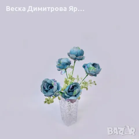 Изкуствени божури, снимка 5 - Изкуствени цветя - 50321900