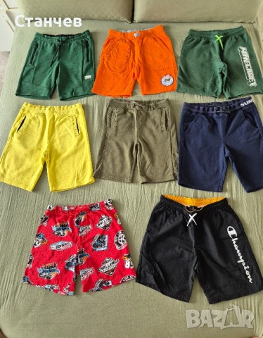 Лот от 8 къси панталони за ръст 140см