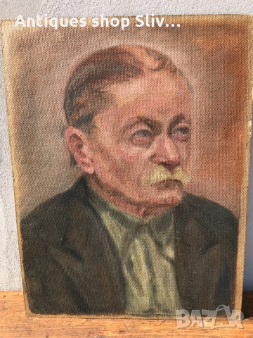 Стара маслена картина портрет. №0280