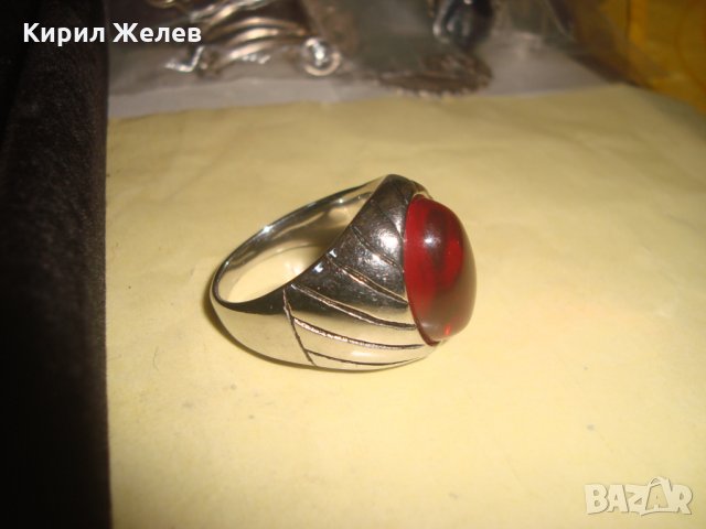 СКЪПОЦЕНЕН ФЕШЪН МАСИВЕН ПРЪСТЕН БЛАГОРОДНА НЕРЪЖДАЕМА СТОМАНА 21015, снимка 3 - Пръстени - 33134108