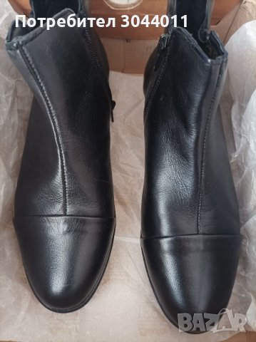 Bata 36/37 нови ест.кожа боти, снимка 3 - Дамски боти - 38317969