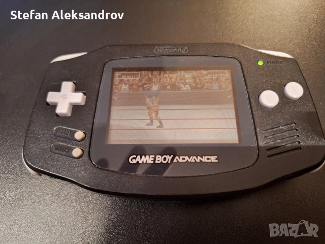 Game Boy Advance (GBA) черно + игра, снимка 4 - Nintendo конзоли - 53375724