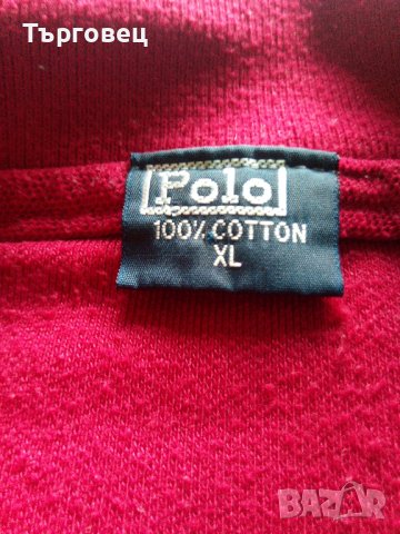 Polo - тъмно червена
