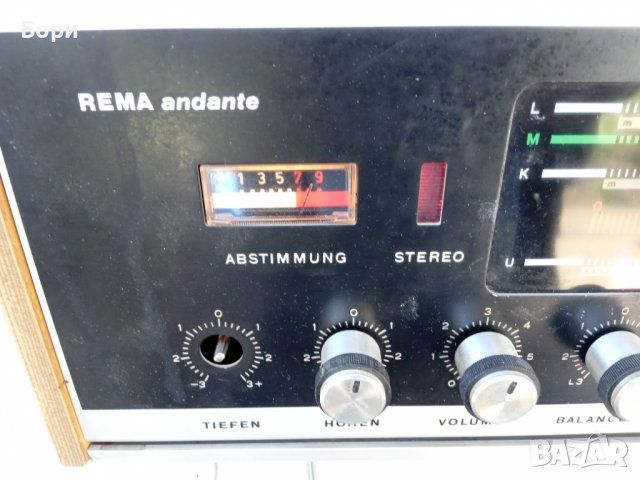 REMA andante, снимка 4 - Ресийвъри, усилватели, смесителни пултове - 40145909