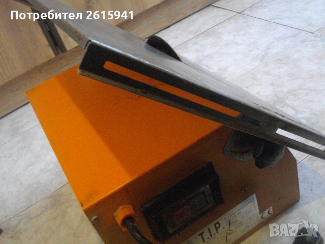 700 Вата-3,0А-ф180мм-1995г-12,0кг-Немска Профи Ел.Машина Рязане Плочки/Плочи-T.I.P. Type FTM180C, снимка 15 - Други инструменти - 39914116