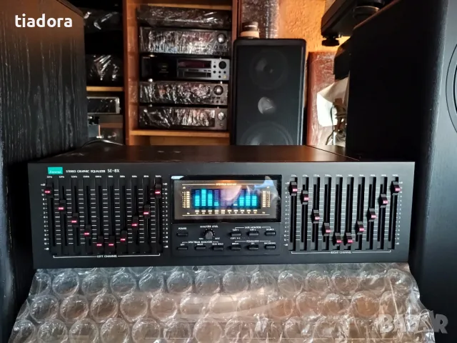 SANSUI SE-8X   stereo graphic equalizer spectrum analyzer, снимка 2 - Еквалайзери - 48885182