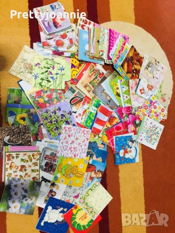 Разнообразни салфетки за декупаж