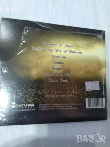 Оригинален диск на COLOBAR-,,Behind the Veil of Oblivion,2012г.издание, снимка 2 - CD дискове - 27211238