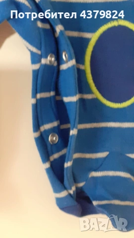 Нов немски к-т гащеризон и блуза«nkd»  за момченце р.56, с этикет, снимка 5 - Бебешки гащеризони - 53463695