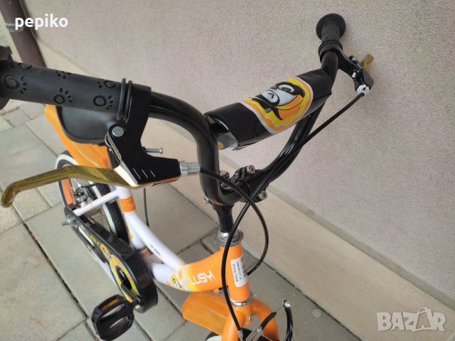 Продавам колела внос от Германия  детски велосипед LUSY 16 цола вибрейк спирачки, снимка 11 - Велосипеди - 43394594