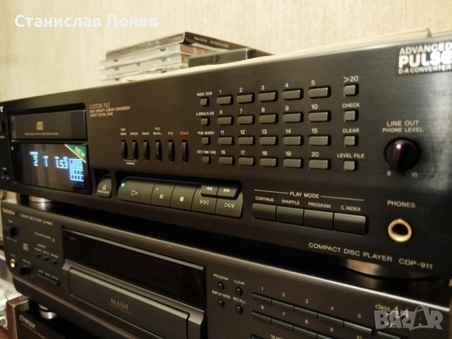 Sony CDP-911 CD Player , снимка 2 - Ресийвъри, усилватели, смесителни пултове - 53537954