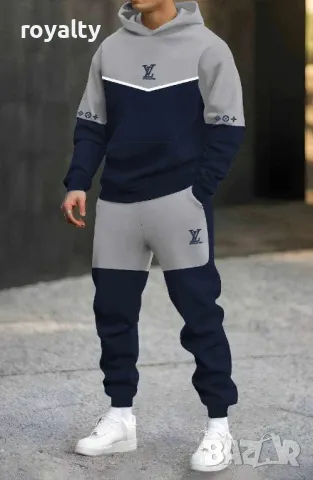 Louis Vuitton мъжки комплекти Различни цветове , снимка 2 - Спортни дрехи, екипи - 49200502