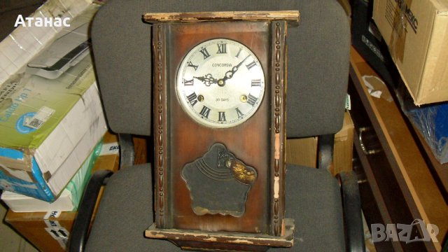 Стенен механичен часовник "CONCORDIA", 30 DAYS