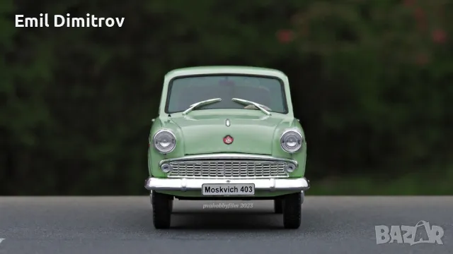 Умален модел на Москвич-403-407 в мащаб 1:24, снимка 8 - Колекции - 48385417