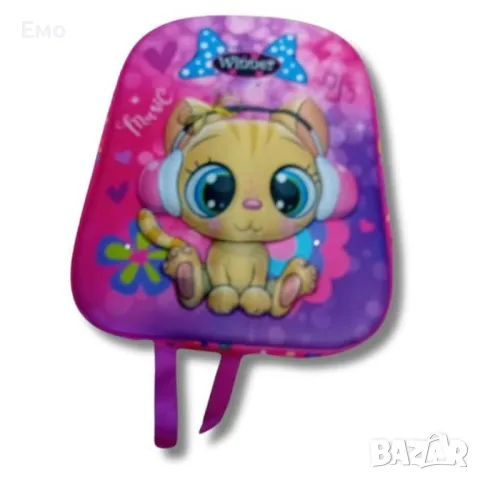 Ученическа раница с 3D принт и LED светлини, снимка 17 - Раници - 48549506