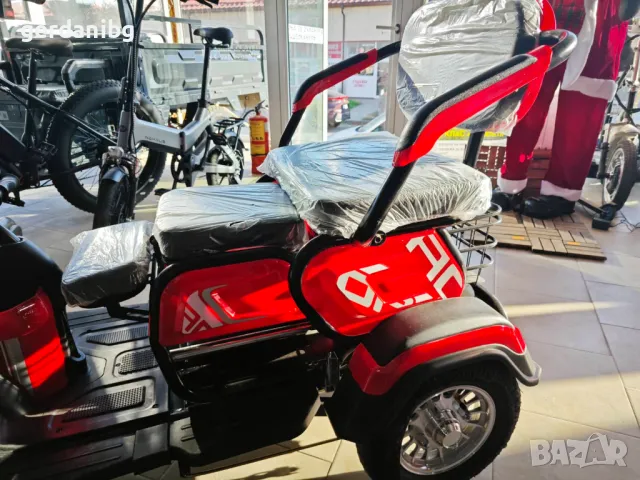 Електрическа триколка, високопроходима, 800W, LCD дисплей, снимка 6 - Мотоциклети и мототехника - 47868091