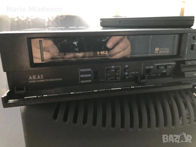 Видео рекордер AKAI VS-23 EDI vhs, снимка 3 - Плейъри, домашно кино, прожектори - 52289636